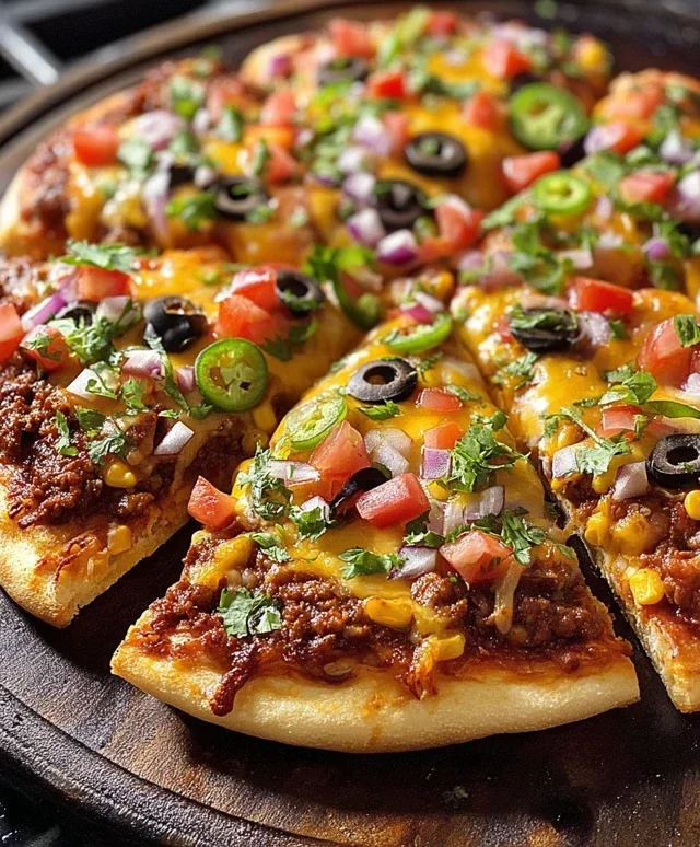 Homemade Mexican Pizza