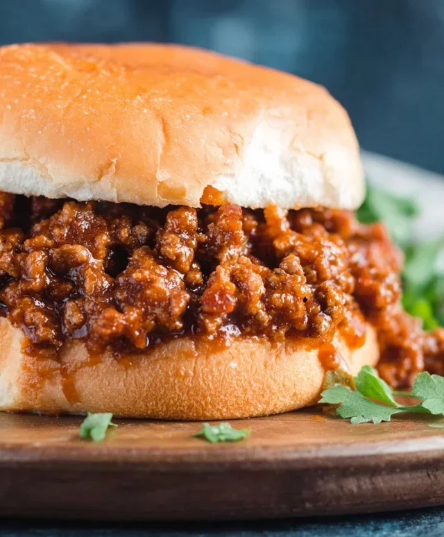 Homemade Sloppy Joe Recipe