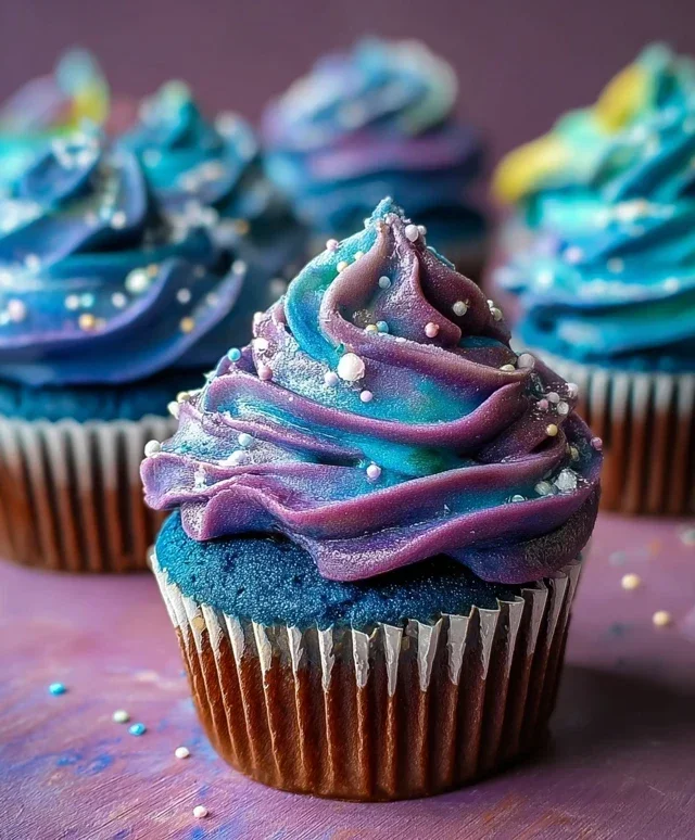 Galaxy Cupcakes