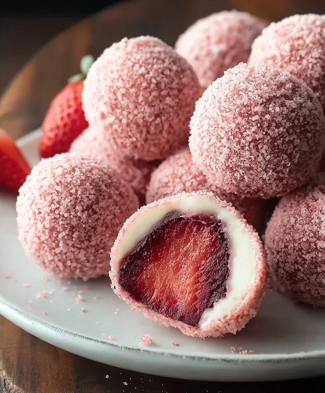 Strawberry Truffles