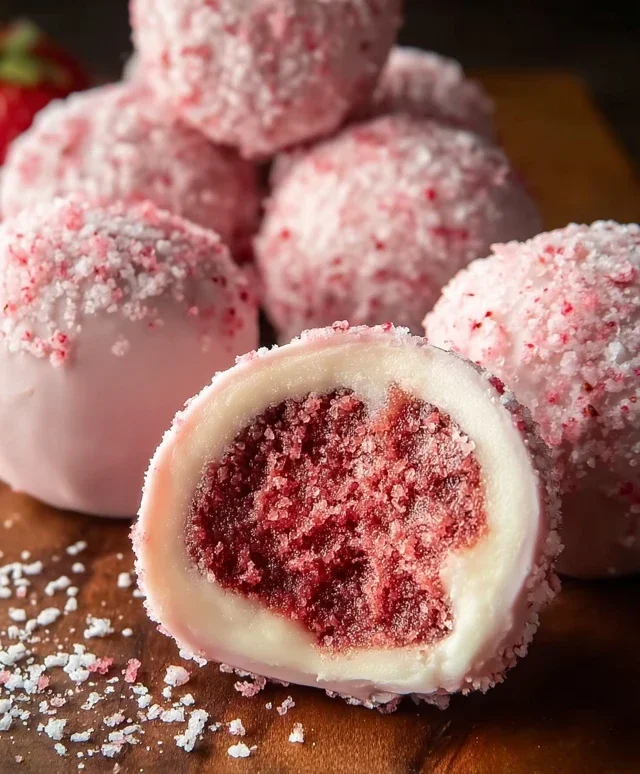 Strawberry Truffles
