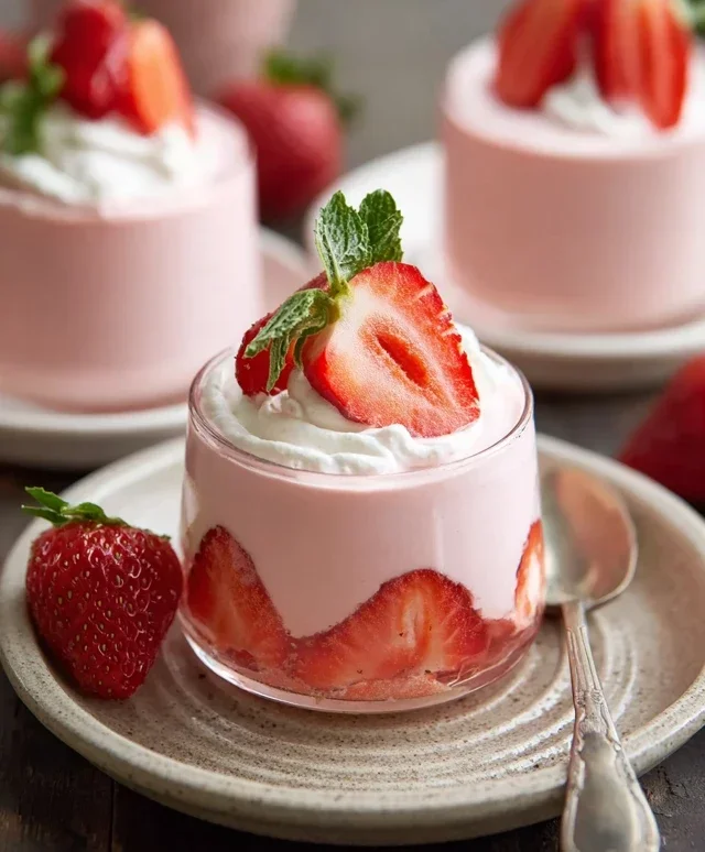 Strawberry Mousse