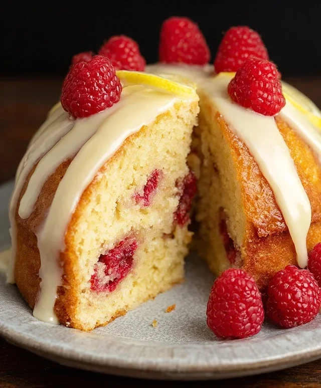 Raspberry Lemon Cake