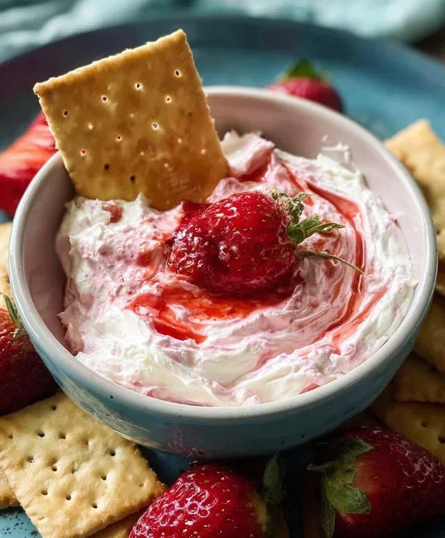 Strawberry Cheesecake Dip