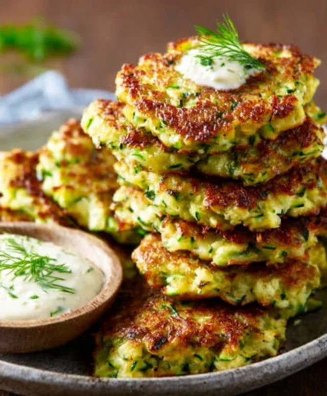 Crispy and Easy Zucchini Fritters Recipe