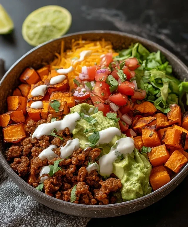 Sweet Potato Taco Bowl: Colorful Comfort Food Made Easy