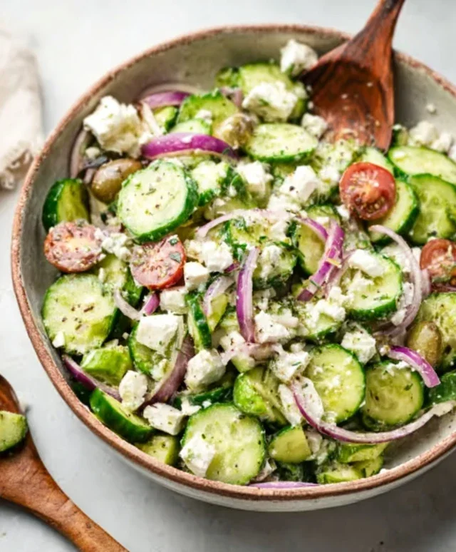 Cucumber Feta Salad Recipe