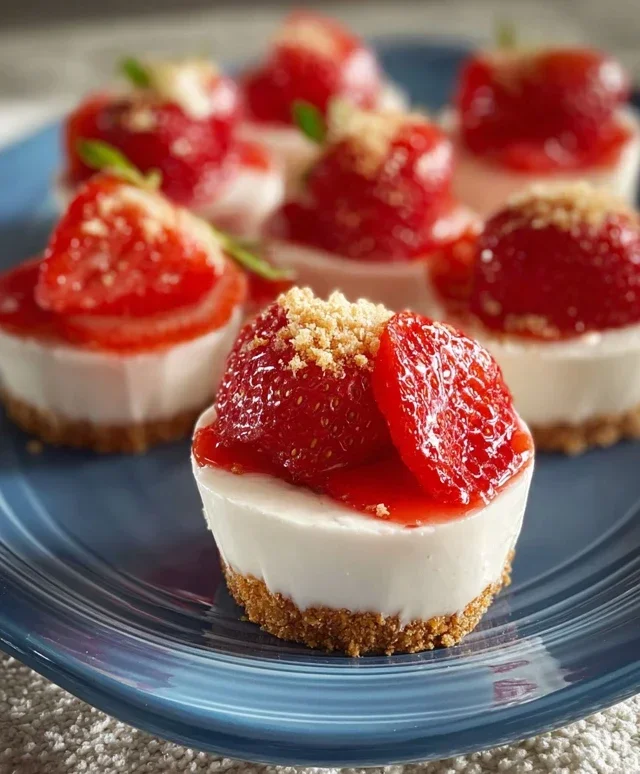 Cheesecake Deviled Strawberries