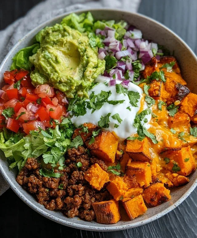 Sweet Potato Taco Bowl: Colorful Comfort Food Made Easy
