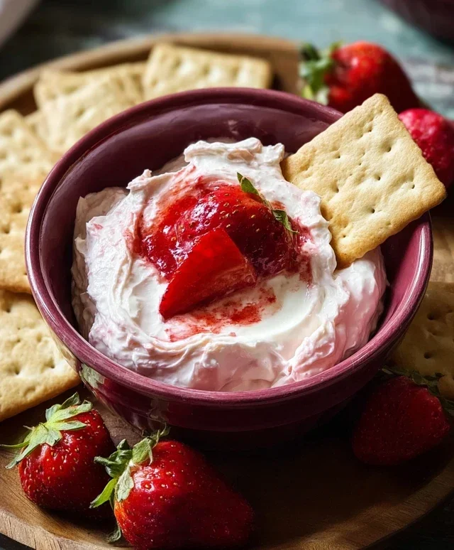 Strawberry Cheesecake Dip