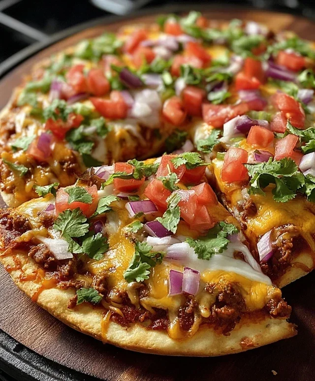 Homemade Mexican Pizza