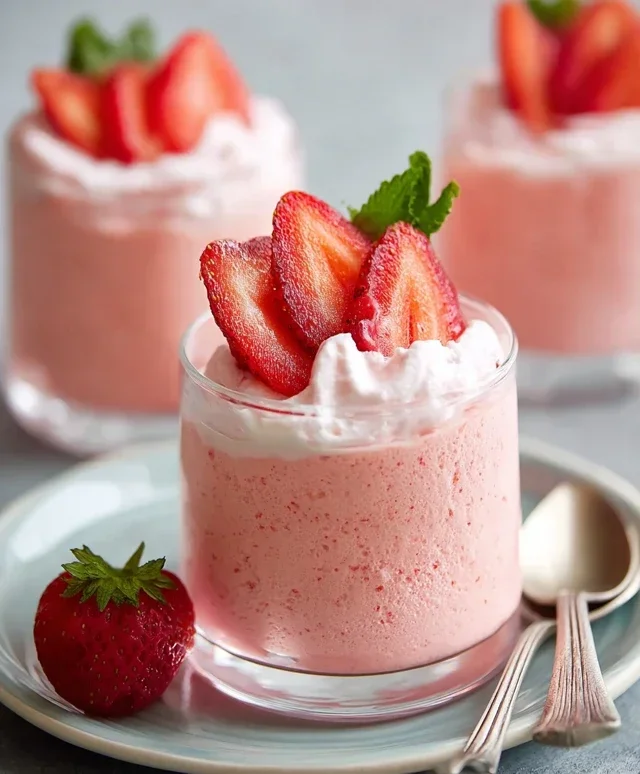 Strawberry Mousse