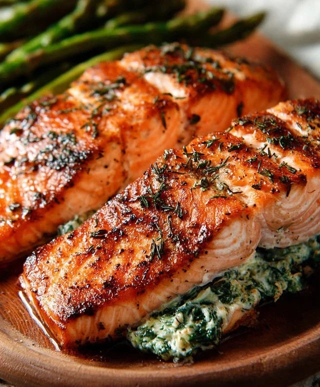 Stuffed Salmon