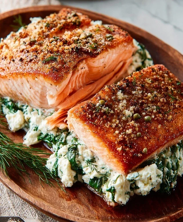 Stuffed Salmon