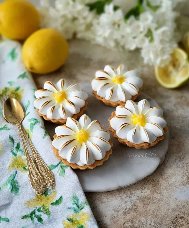 Daisy Lemon Meringue Pies