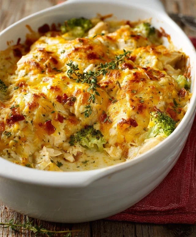 Easy Low Carb Chicken Casserole