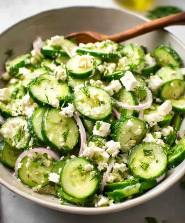 Cucumber Feta Salad Recipe