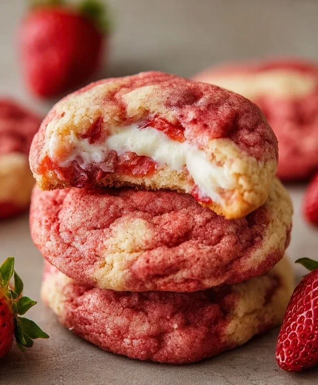 Strawberry Cheesecake Cookie