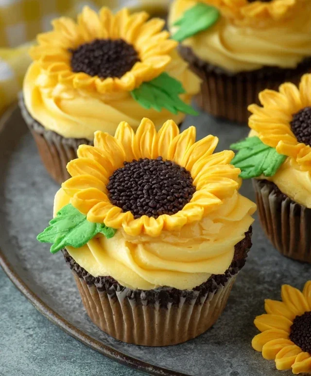 Sunflower Cupcakes.Html