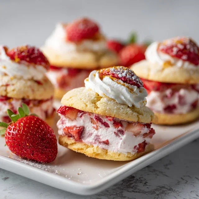 Strawberry Shortcake Cookies