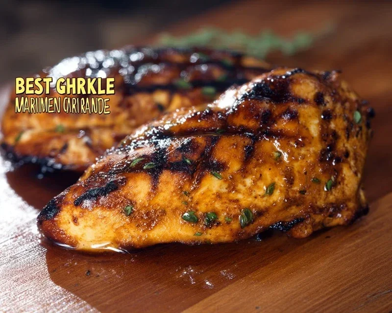 The BEST EVER Grilled Chicken Marinade