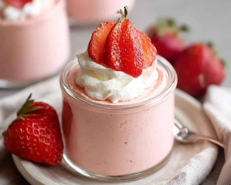 Strawberry Mousse