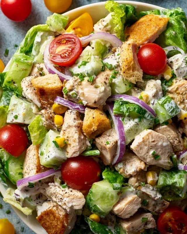 Healthy Ranch Chicken Salad