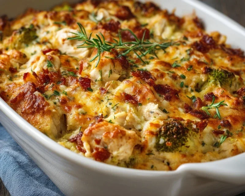 Easy Low Carb Chicken Casserole