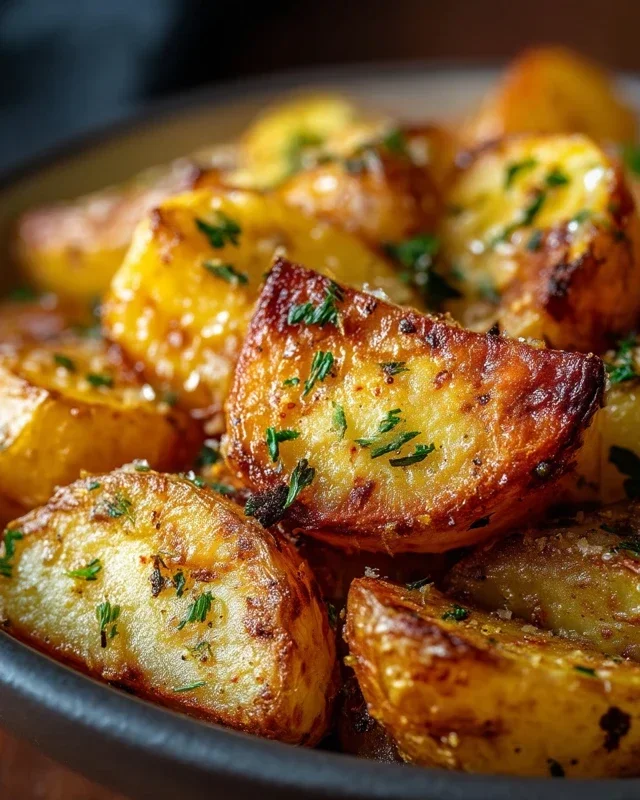Authentic Greek Potatoes: Crispy Lemon Perfection!