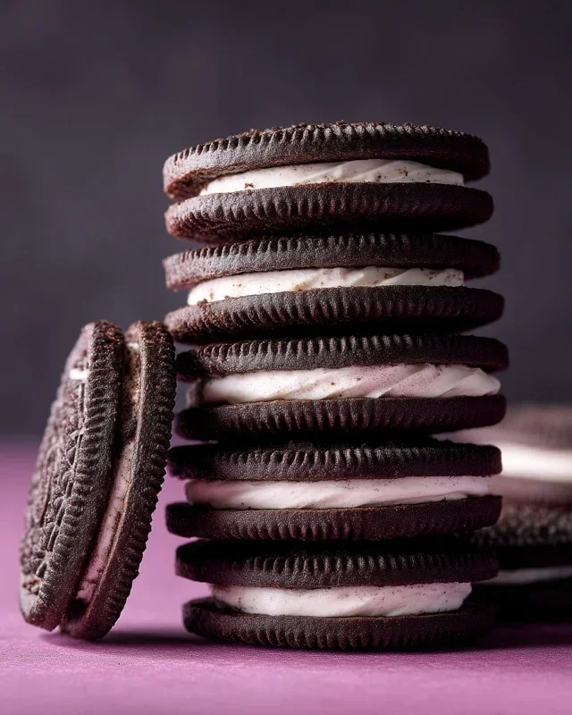 Homemade Oreo Cookies