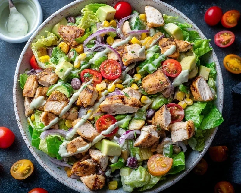 Healthy Ranch Chicken Salad