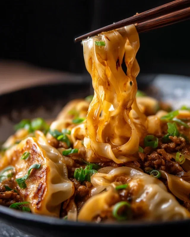 Potsticker Noodle Bowl