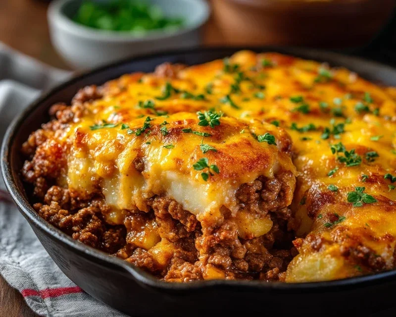 Hobo Casserole Ground Beef