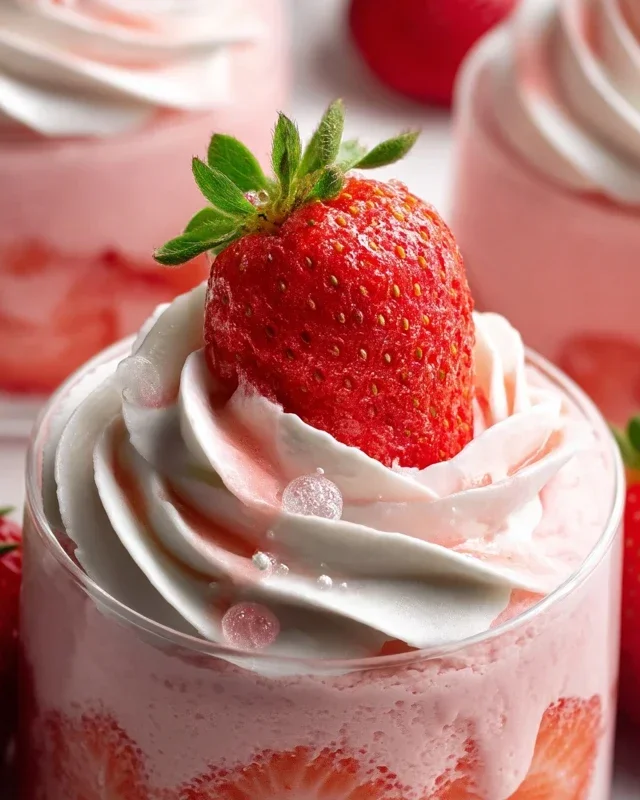 Strawberry Mousse