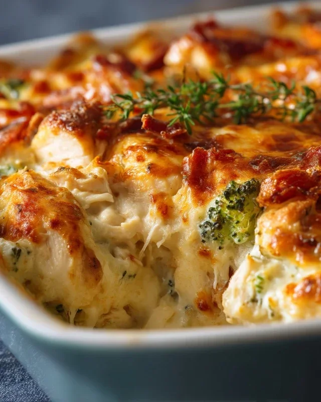 Easy Low Carb Chicken Casserole