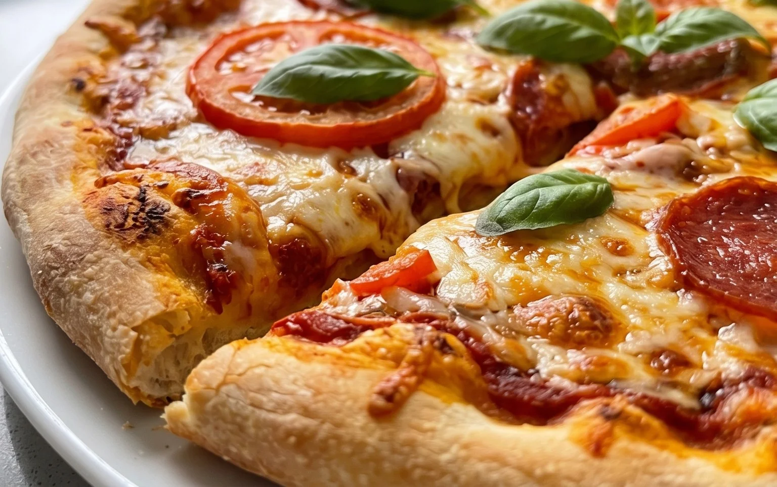 An excellent No Yeast Pizza Dough - quick easy homemade pizza!