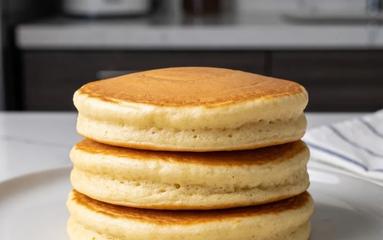 Fluffy Japanese Soufflé Pancakes