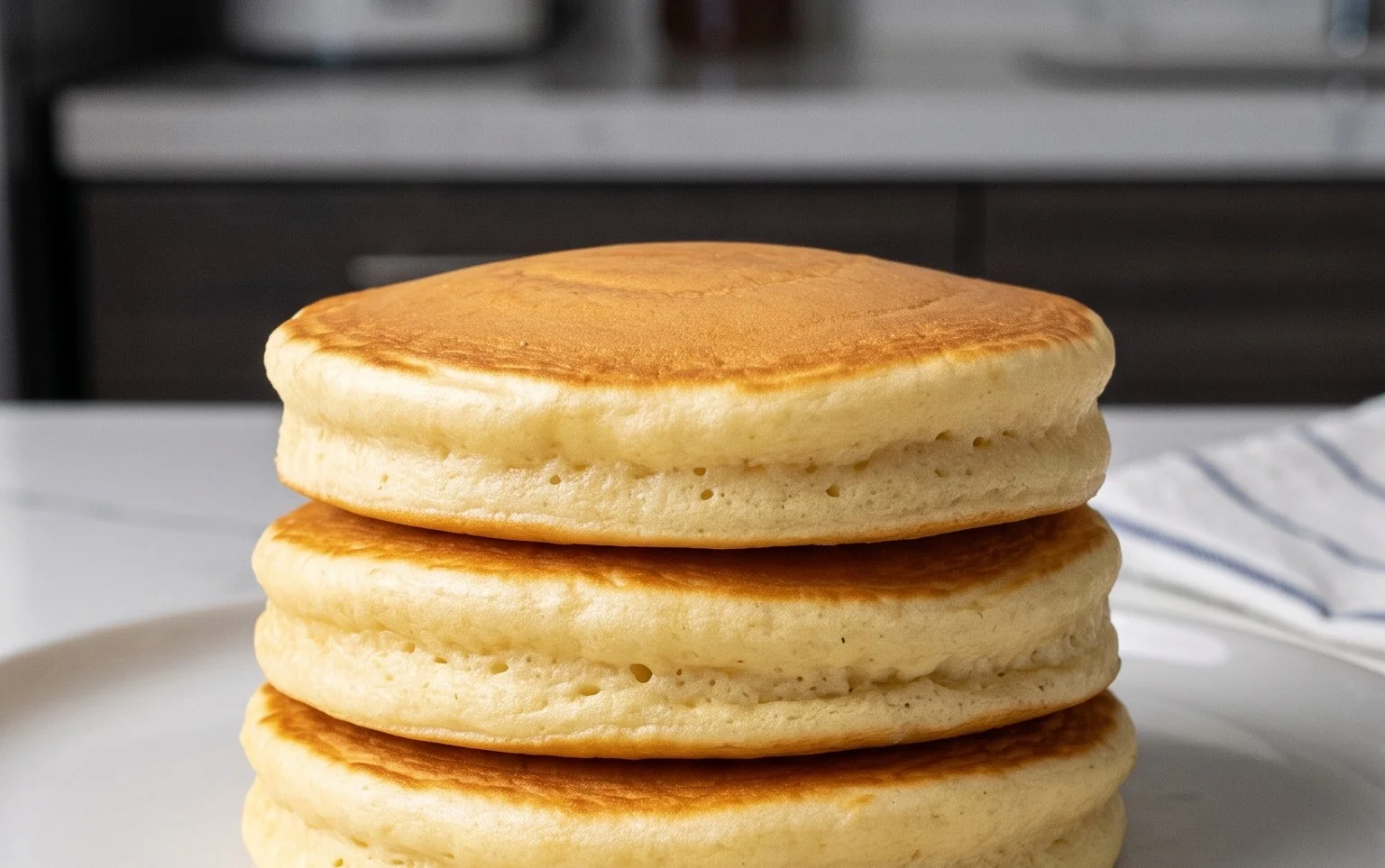 Fluffy Japanese Soufflé Pancakes