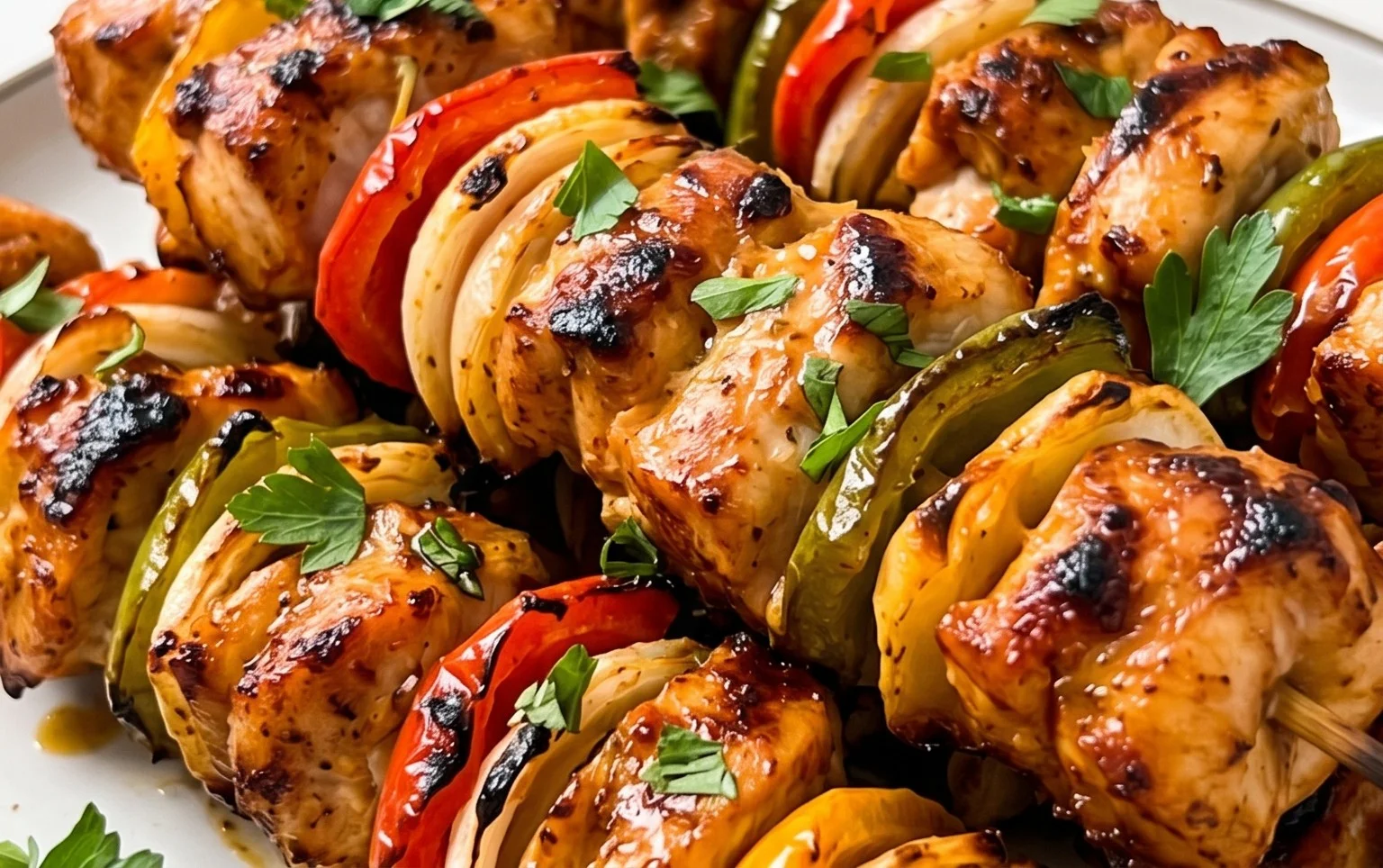 Air Fryer Chicken Skewers (VIDEO)