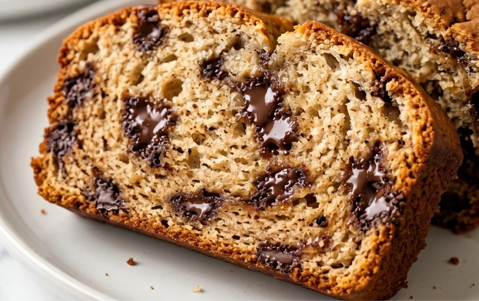 Easy Chocolate Chip Banana Bread