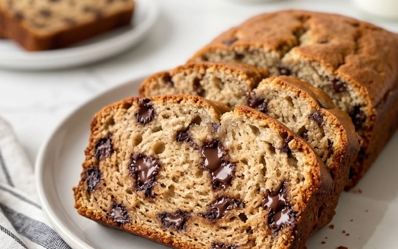 Easy Chocolate Chip Banana Bread