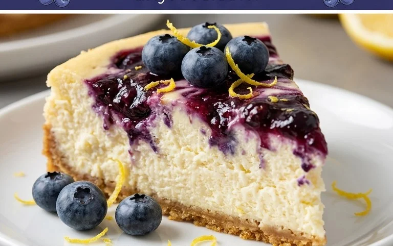 Lemon Blueberry Cheesecake