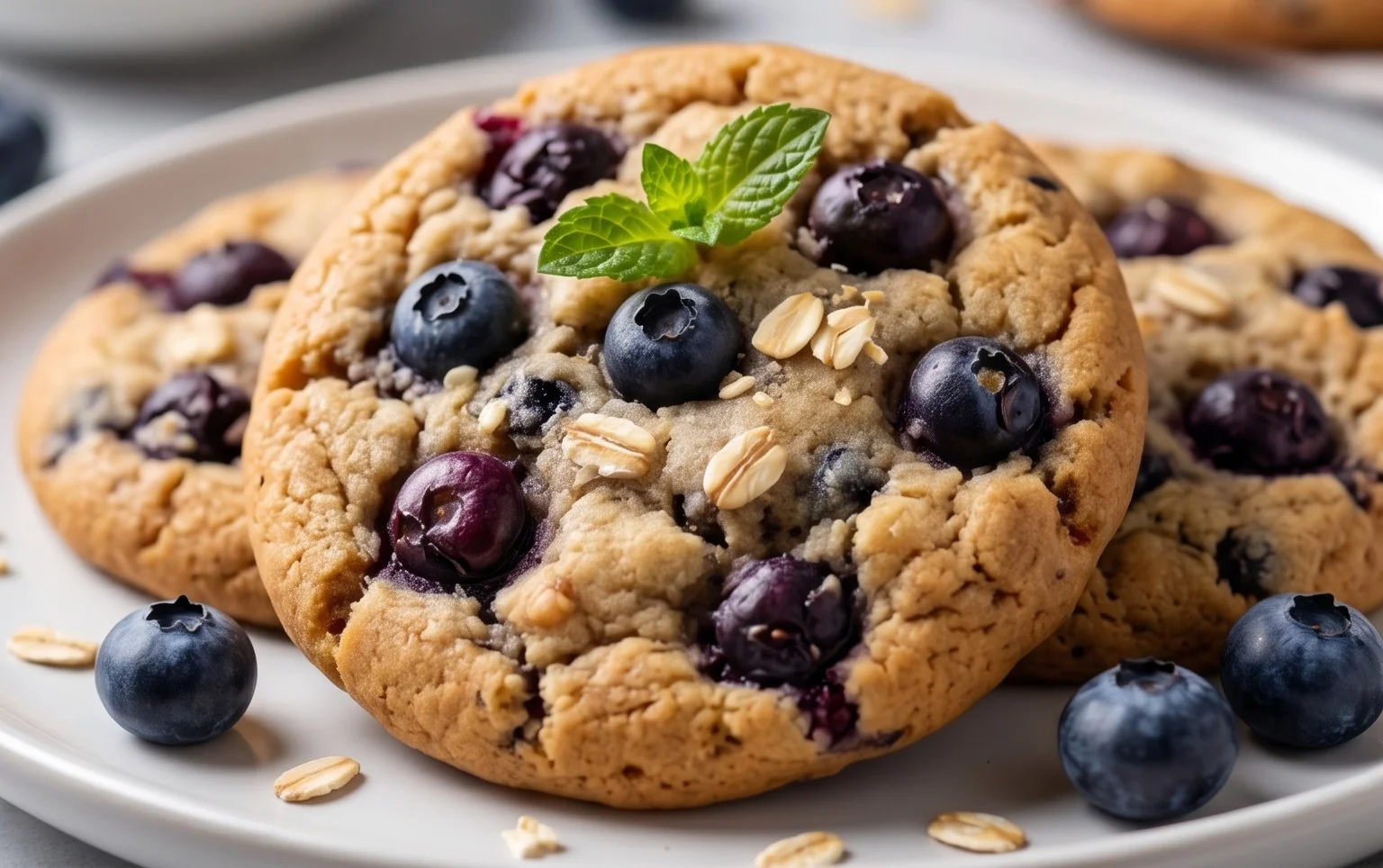 Best Ever Blueberry Cookies