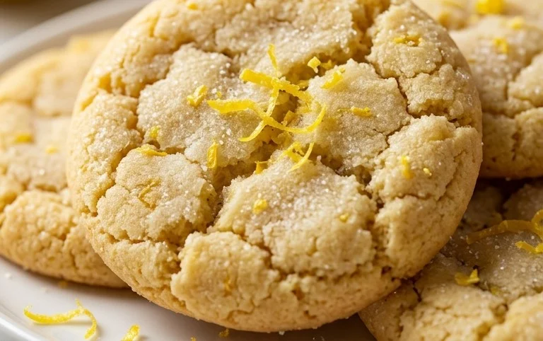 Soft & Chewy Lemon Cookies