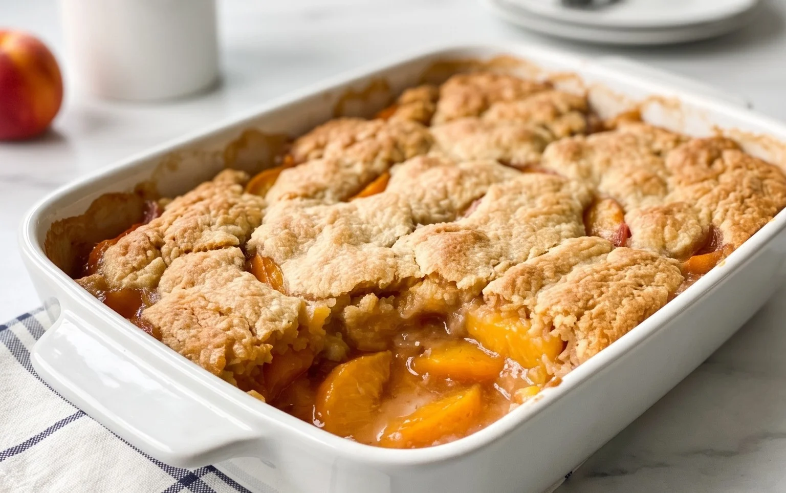 Fresh Peach Cobbler