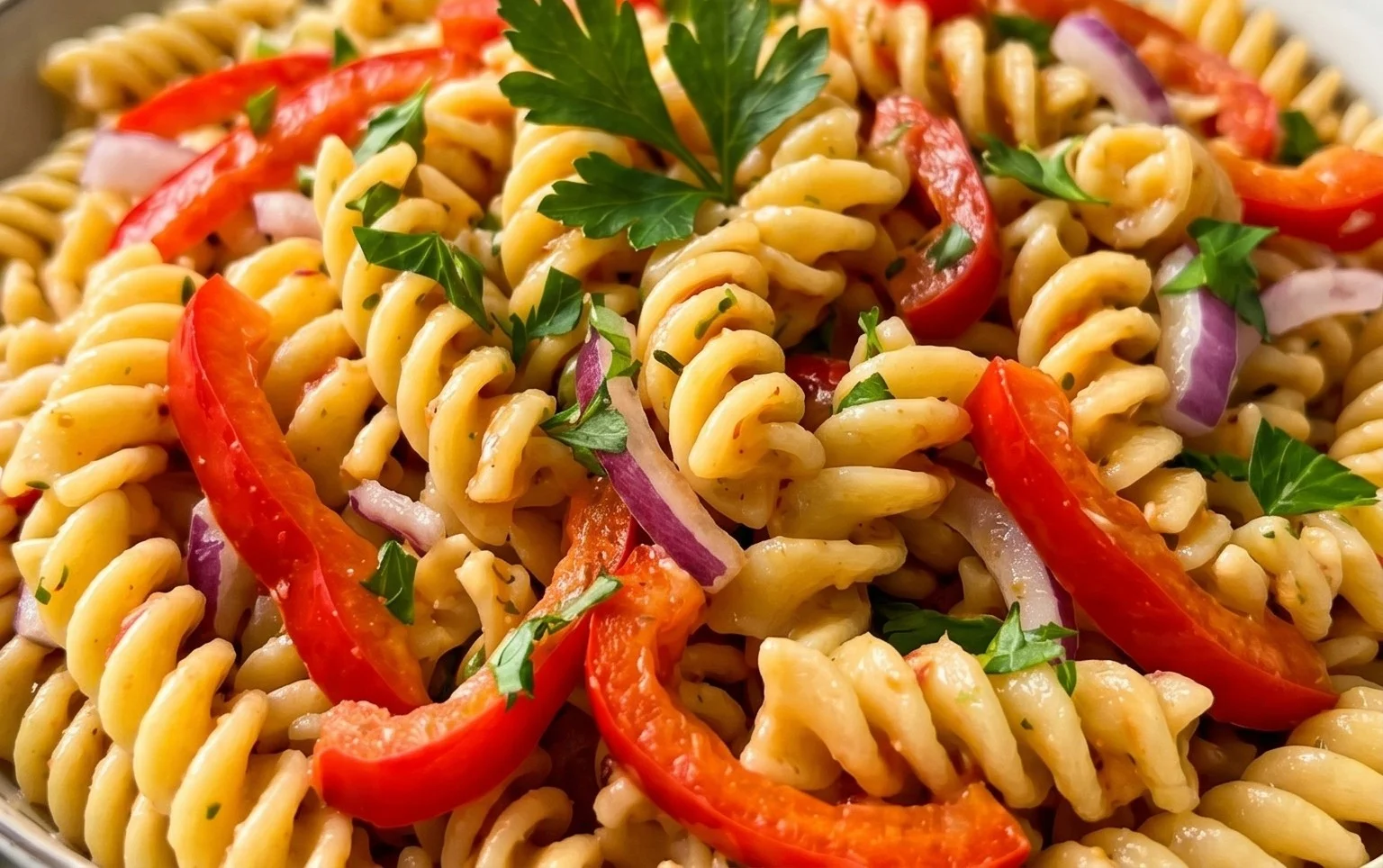French Dressing Pasta Salad