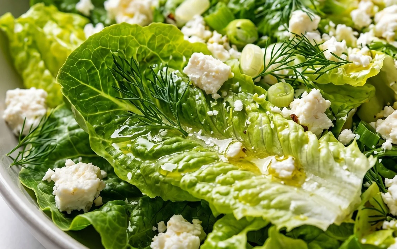 Maroulosalata (Greek Lettuce Salad)