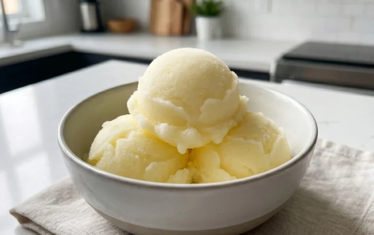 Lemon Sorbet