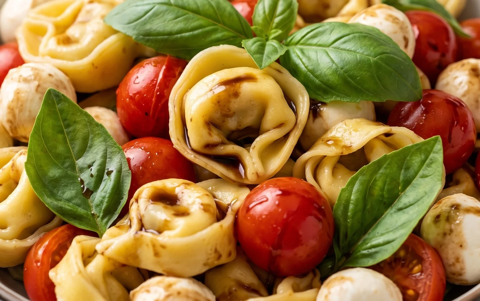Tortellini Caprese Salad