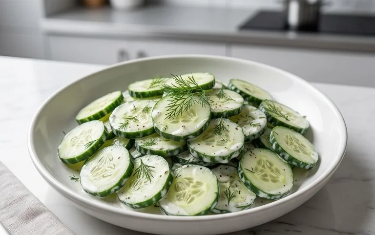 Polish Cucumber Salad